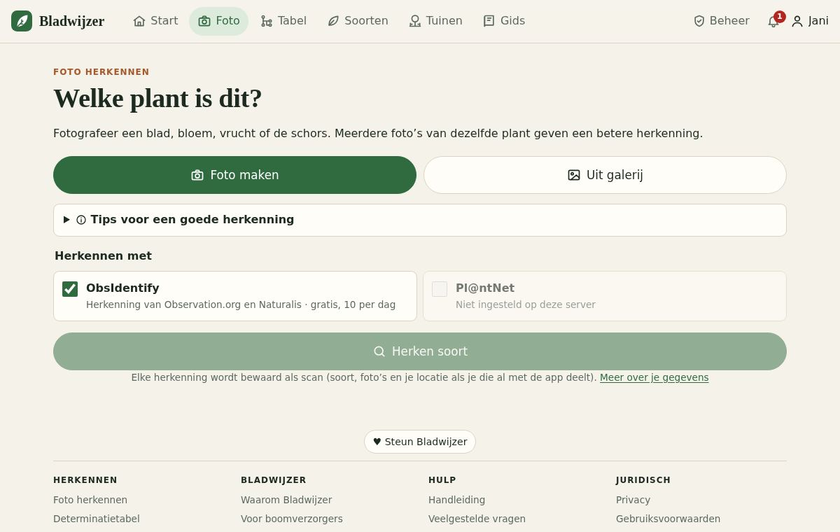 Foto herkennen: voorstellen met zekerheid en “beide eens”