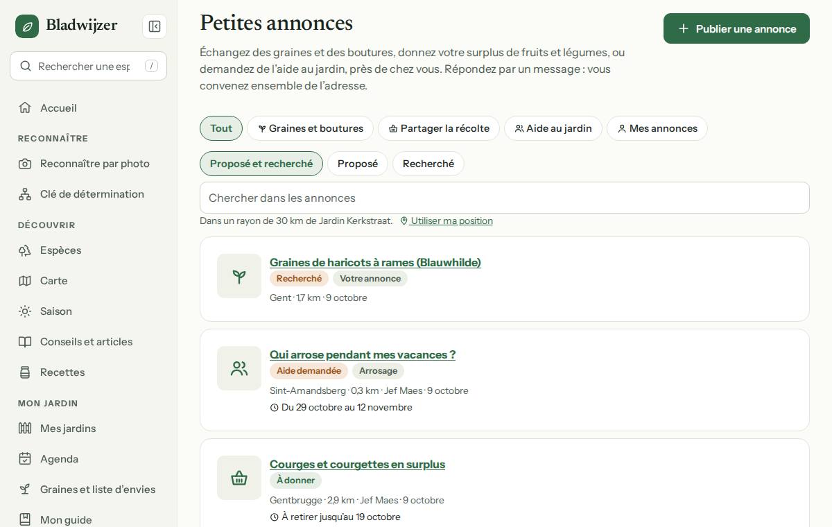 Les petites annonces près de chez vous : échanger, donner ou demander de l’aide